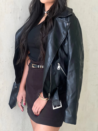 Giacca in pelle Donna