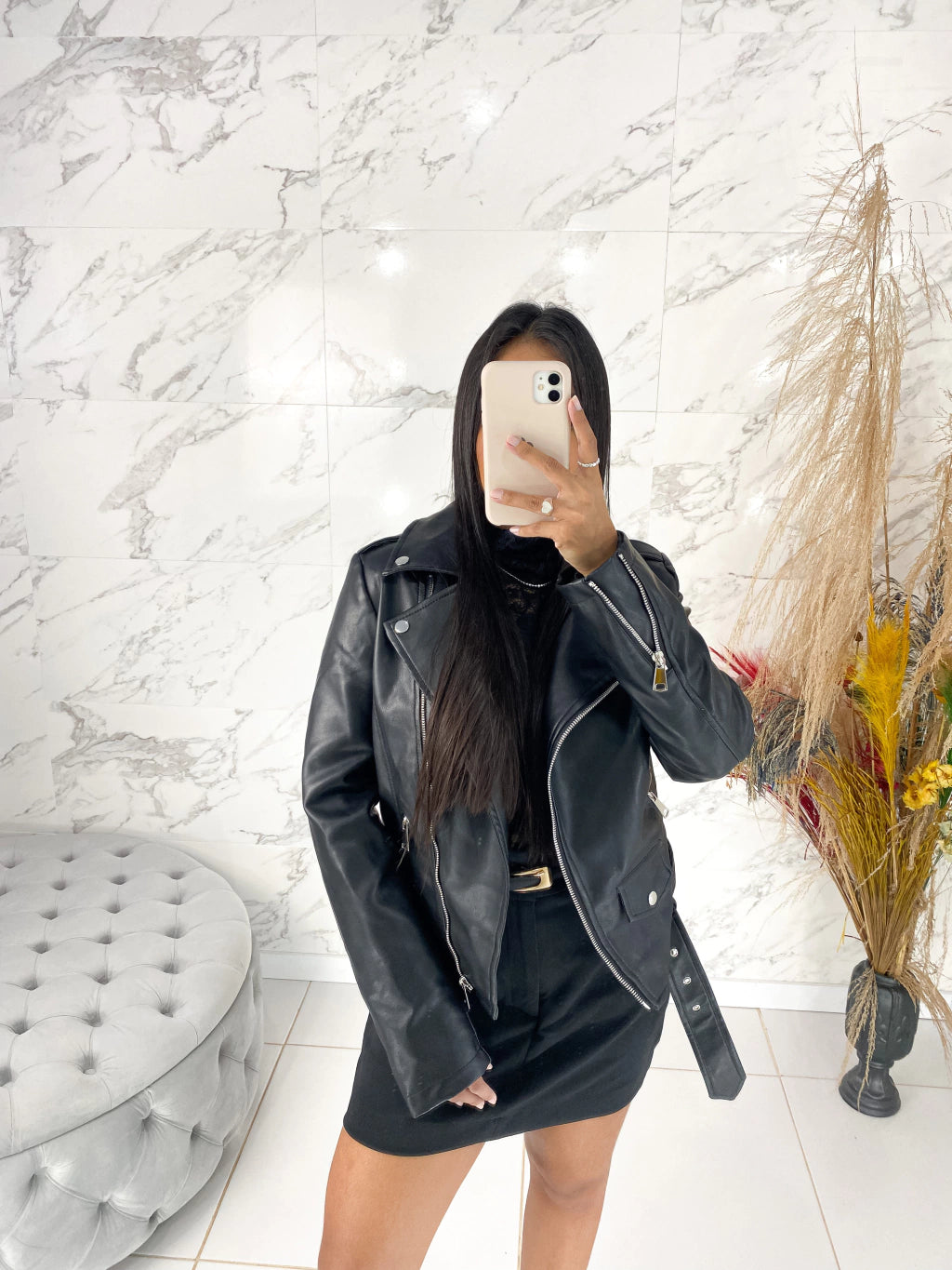 Giacca in pelle Donna